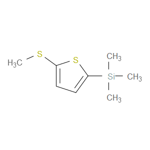 Trimethyl(5-(methylthio)thiophen-2-yl)silane