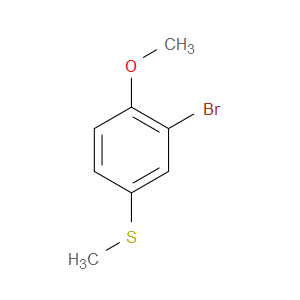 (3-Bromo-4-methoxyphenyl)(methyl)sulfane