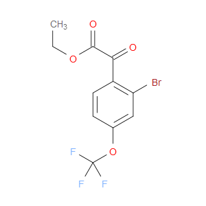 ethyl 2-(2-bromo-4-(trifluoromethoxy)phenyl)-2-oxoacetate