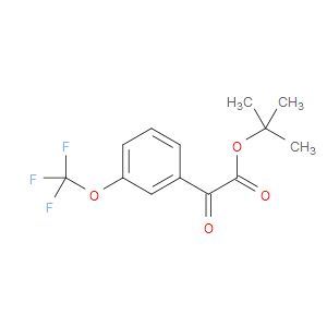 tert-butyl 2-oxo-2-(3-(trifluoromethoxy)phenyl)acetate