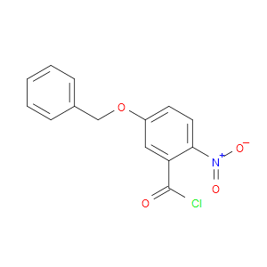 5-(benzyloxy)-2-nitrobenzoyl chloride
