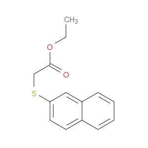 Acetic acid, 2-(2-naphthalenylthio)-, ethyl ester