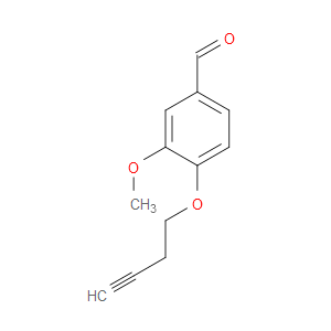 4-(3-Butyn-1-yloxy)-3-methoxybenzaldehyde