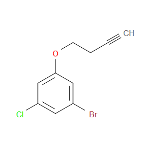 1-Bromo-3-(3-butyn-1-yloxy)-5-chlorobenzene