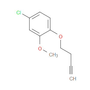 1-(3-Butyn-1-yloxy)-4-chloro-2-methoxybenzene