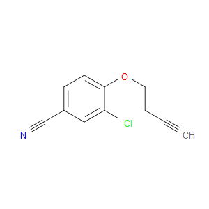 Benzonitrile, 4-(3-butyn-1-yloxy)-3-chloro-