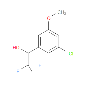 1-(3-chloro-5-methoxyphenyl)-2,2,2-trifluoroethanol