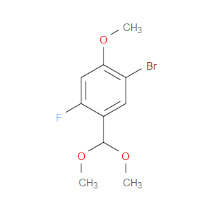 1-Bromo-5-(dimethoxymethyl)-4-fluoro-2-methoxybenzene