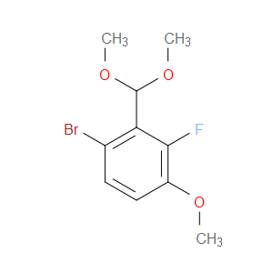 1-Bromo-2-(dimethoxymethyl)-3-fluoro-4-methoxybenzene