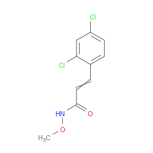 3-(2,4-Dichlorophenyl)-N-methoxy-2-propenamide