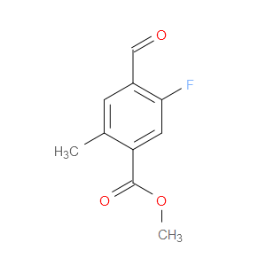 Methyl 5-fluoro-4-formyl-2-methylbenzoate