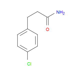 4-Chlorobenzenepropanamide