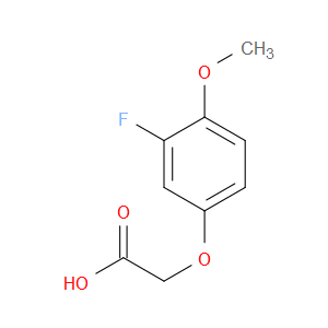 Acetic acid, 2-(3-fluoro-4-methoxyphenoxy)-