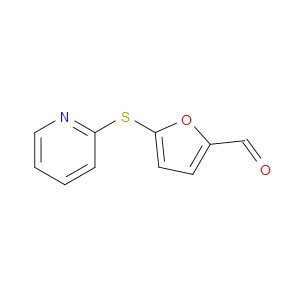 5-(2-Pyridinylthio)-2-furancarboxaldehyde
