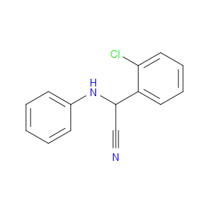 2-Chloro-α-(phenylamino)benzeneacetonitrile
