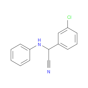 3-Chloro-α-(phenylamino)benzeneacetonitrile