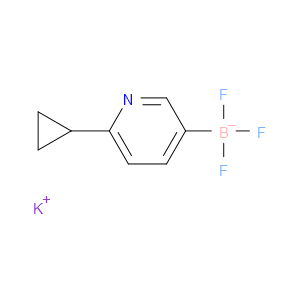 potassium (6-cyclopropylpyridin-3-yl)trifluoroborate