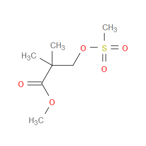 methyl 2,2-dimethyl-3-((methylsulfonyl)oxy)propanoate