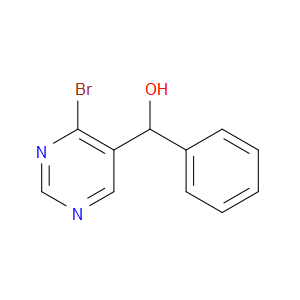 (4-bromopyrimidin-5-yl)(phenyl)methanol