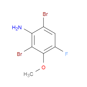 Benzenamine, 2,6-dibromo-4-fluoro-3-methoxy-