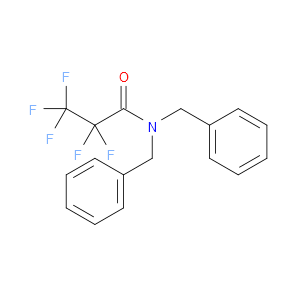 2,2,3,3,3-Pentafluoro-N,N-bis(phenylmethyl)propanamide
