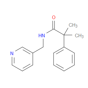 α,α-Dimethyl-N-(3-pyridinylmethyl)benzeneacetamide