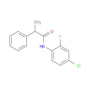 N-(4-Chloro-2-fluorophenyl)-α-methylbenzeneacetamide