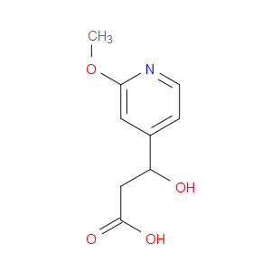 β-Hydroxy-2-methoxy-4-pyridinepropanoic acid