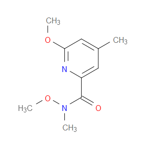 N,6-dimethoxy-N,4-dimethylpicolinamide