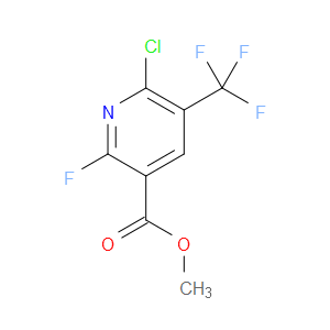 methyl 6-chloro-2-fluoro-5-(trifluoromethyl)nicotinate