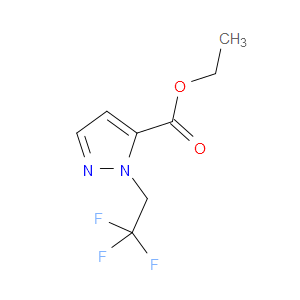 ethyl 1-(2,2,2-trifluoroethyl)-1H-pyrazole-5-carboxylate