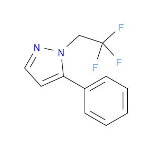 5-phenyl-1-(2,2,2-trifluoroethyl)-1H-pyrazole