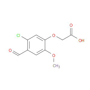 2-(5-Chloro-4-formyl-2-methoxyphenoxy)acetic acid