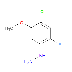 (4-Chloro-2-fluoro-5-methoxyphenyl)hydrazine