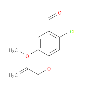 2-Chloro-5-methoxy-4-(2-propen-1-yloxy)benzaldehyde