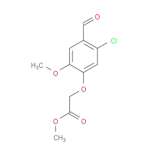 Methyl 2-(5-chloro-4-formyl-2-methoxyphenoxy)acetate