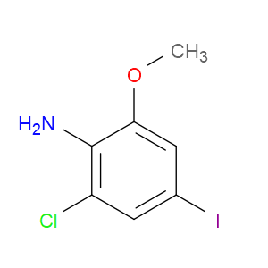 2-chloro-4-iodo-6-methoxyaniline