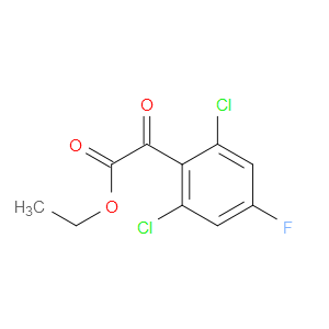 ethyl 2-(2,6-dichloro-4-fluorophenyl)-2-oxoacetate