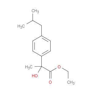 Ethyl α-hydroxy-α-methyl-4-(2-methylpropyl)benzeneacetate