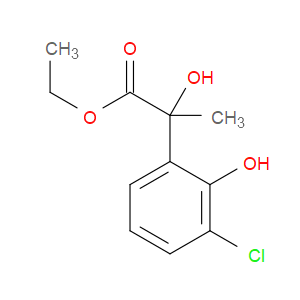 Ethyl 3-chloro-α,2-dihydroxy-α-methylbenzeneacetate