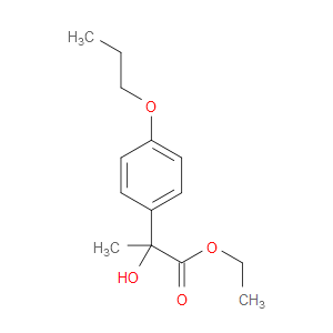 Ethyl α-hydroxy-α-methyl-4-propoxybenzeneacetate