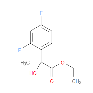 Ethyl 2,4-difluoro-α-hydroxy-α-methylbenzeneacetate