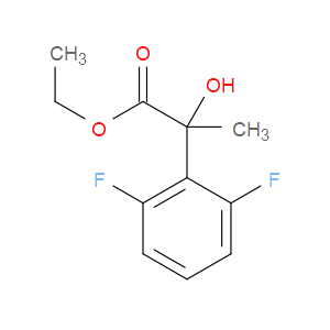 Ethyl 2,6-difluoro-α-hydroxy-α-methylbenzeneacetate