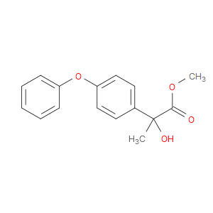 Methyl α-hydroxy-α-methyl-4-phenoxybenzeneacetate