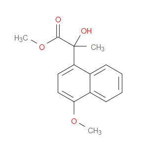 Methyl α-hydroxy-4-methoxy-α-methyl-1-naphthaleneacetate