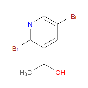 3-Pyridinemethanol, 2,5-dibromo-α-methyl-