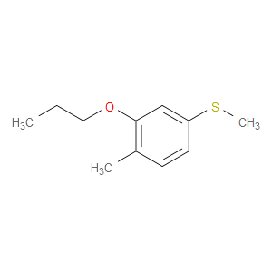 methyl(4-methyl-3-propoxyphenyl)sulfane