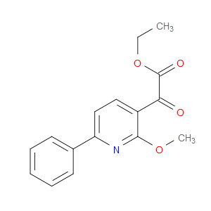 ethyl 2-(2-methoxy-6-phenylpyridin-3-yl)-2-oxoacetate
