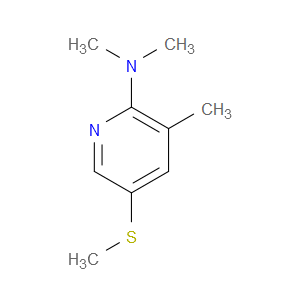 N,N,3-trimethyl-5-(methylthio)pyridin-2-amine