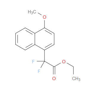 ethyl 2,2-difluoro-2-(4-methoxynaphthalen-1-yl)acetate